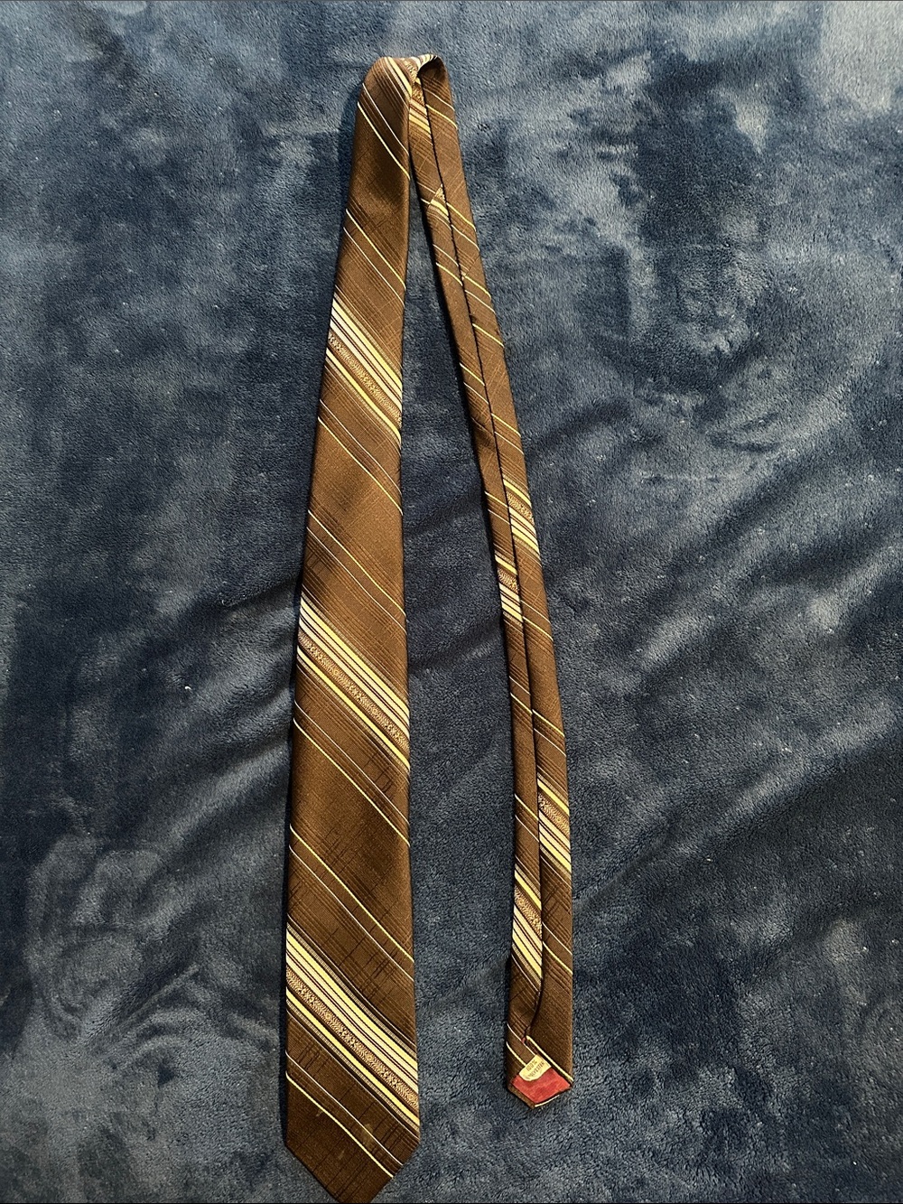 Classic Southport by Anderson Little Brown Striped Men's Tie